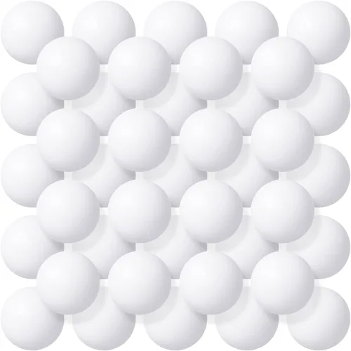 Miniatura 8 de Lewtemi Paquete de 300 pelotas de tenis de mesa, bolas de plástico de 0.08 oz y 1.575 in, pelotas hinchables para decoración de fiestas, Con