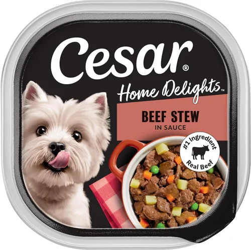Alimento húmedo para perros adultos de Cesar home