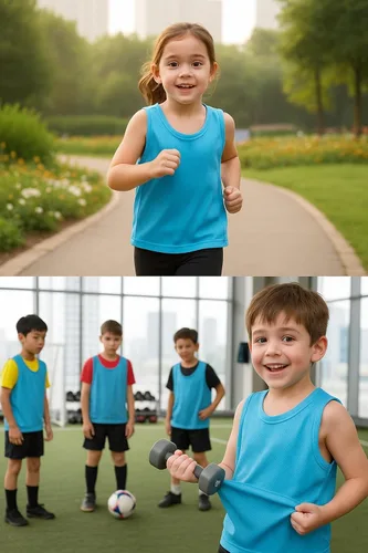 Miniatura 8 de Chalecos de entrenamiento para niños, para baloncesto, fútbol, voleibol