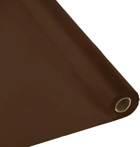 Miniatura 2 de Rollo de cobertor de mesa plástico para fiestas y banquetes de 300 pies x 40 pulgadas Mantel de vinilo desechable