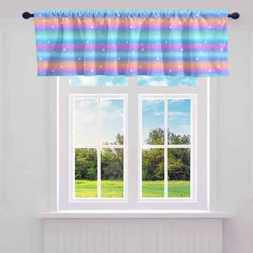Miniatura 7 de Erosebridal Cortinas para ventana de cabina de teléfono, cortinas de cenefa Londres Big Ben, cenefas opacas con temática británica, cenefa HePattern
