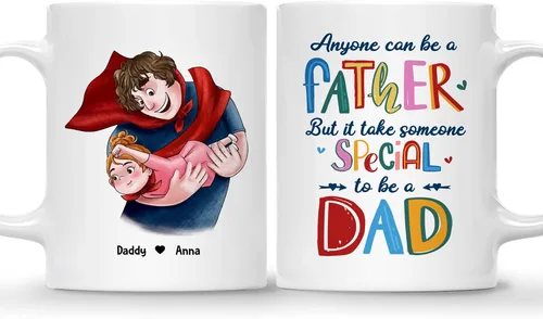 Miniatura 16 de Gossby Baby Bump - Taza de café personalizada para el primer día del padre para el futuro padre, marido de parte de la esposa, mensaje desde
