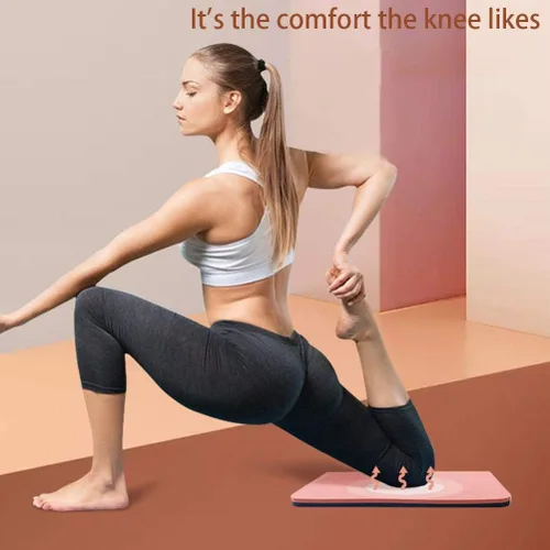 Miniatura 3 de Tapete de yoga de elastómero termoplástico, antideslizante, para ejercicio, yoga, pilates, entrenamiento deportivo (34 x 17 x 0.8)