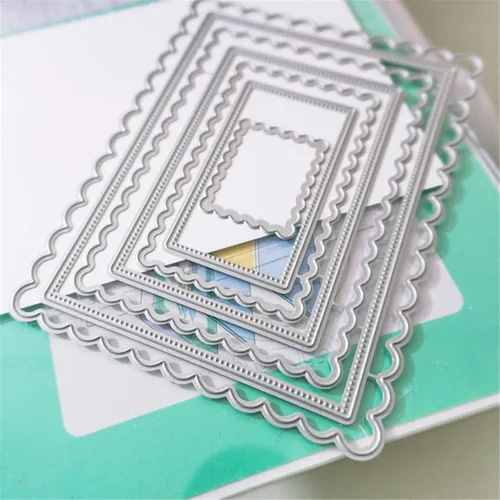 Miniatura 7 de Troqueles de corte de metal, plantilla de grabado en relieve, para álbumes de recortes, molde para hacer tarjetas, álbum de fotos, manualidades