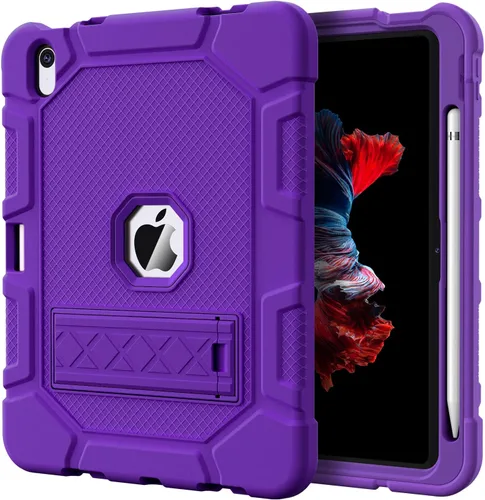 Miniatura 14 de Azzsy Funda para iPad 10.ª generación de 10.9 pulgadas, 2022, soporte integrado para lápiz Apple, funda protectora resistente a prueba de golpes