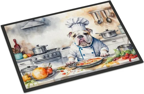 Miniatura 122 de Caroline's Treasures DAC6179MAT Affenpinscher - Tapete para puerta delantera, para interiores y exteriores, para entrada, antideslizante, lavable