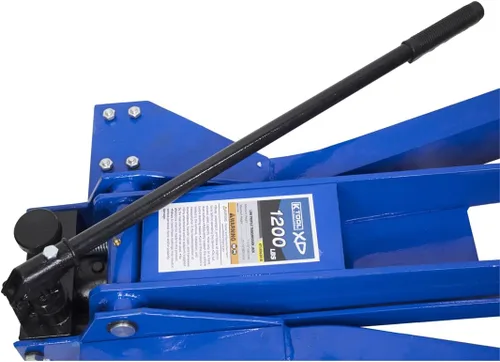 Miniatura 5 de K Tool International XD63515 Gato de transmisión de perfil bajo para garajes, talleres de reparación y bricolaje, 31.5" de altura, inclinación