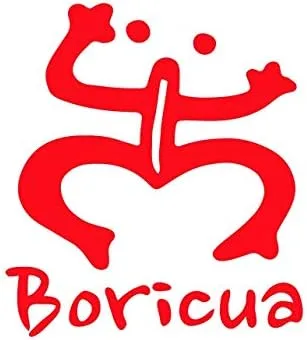 Miniatura 3 de Boricua Coqui Puerto Rico Taino - Calcomanía de vinilo de 5 pulgadas, diseño de rana para automóvil, SUV, camión, calcomanía para automóvil, Boriken