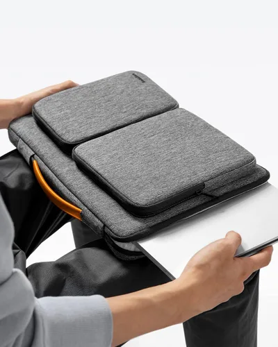 Miniatura 8 de tomtoc Funda protectora 360 para MacBook Pro M4/M3/M2/M1 de 16 pulgadas 2024-2019, resistente al agua, para Dell XPS 16 Plus, el nuevo Razer Blade