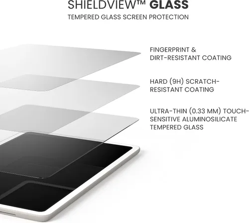 Miniatura 2 de Speck ShieldView Glass - Protector de pantalla para tablet Google Pixel (transparente)