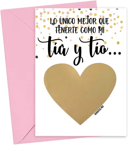 Miniatura 2 de Tarjeta para raspar con texto en inglés «Will You Be My Godmother Godfather Scratch Off», tarjeta para promoción de Tia y Tio a Padrinos de parte