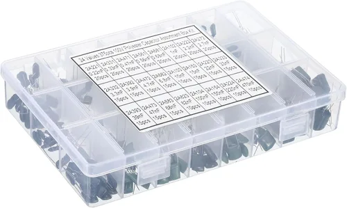 Miniatura 4 de Polyester Film Capacitors Assortment Kit, 750 Pack 24 Value 100V Metallized Electrical Capacitors for Industrial Electronics Projects