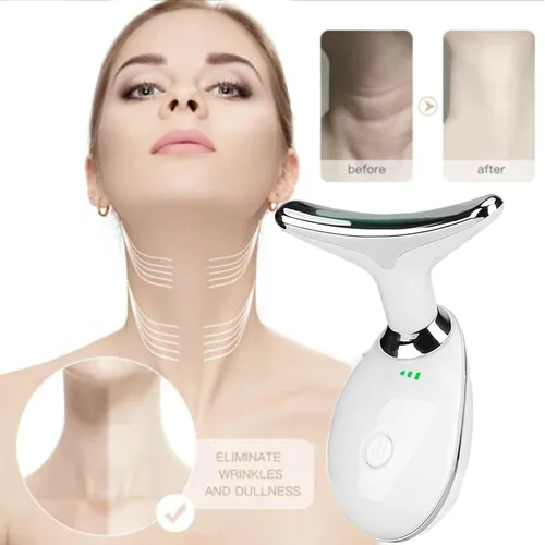 Miniatura 2 de Reductor de barbilla doble, masajeador de ojos de cuello de cara, herramienta de eliminación de arrugas, cara que esculpe la piel que aprieta