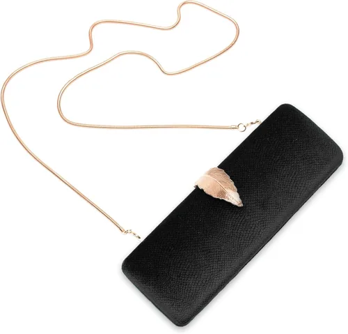 Miniatura 8 de Hupifaz Bolso de mano de noche - Pequeño bolso de mano para mujer, boda y fiesta, bolso de noche formal para mujer, Blanco