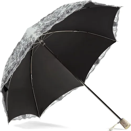 Miniatura 3 de Paraguas plegable LCY para mujer con bordado de encaje 2 paraguas para bodas