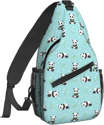 Miniatura 32 de Famame Mochila bandolera para el pecho, bolsa de hombro cruzada, gimnasio, ciclismo, viajes, senderismo, Varios