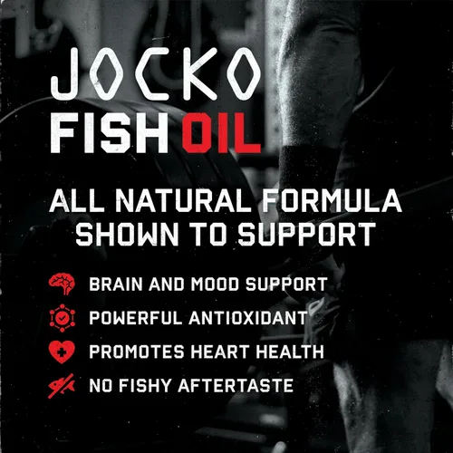Miniatura 4 de Jocko Fuel Suplemento de aceite de pescado Omega 3 de 2000 mg - Suplemento de ácido graso sin eructos, capturado en la naturaleza, potente