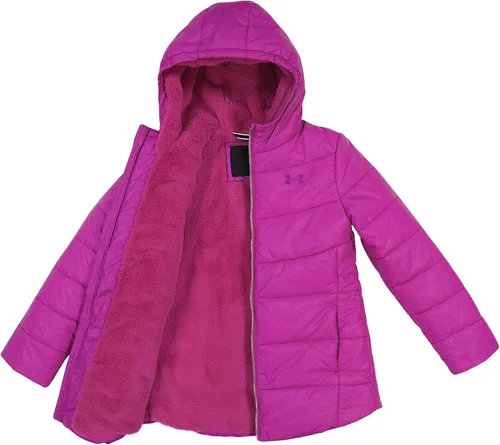 Miniatura 2 de Under Armour Girls' Quilted Puffer Jacket, Front Pockets & Hooded Back, Mid-Weight & Water Repellent