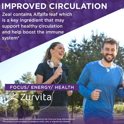 Miniatura 5 de Zurvita - Zeal for Life - Sabor a uva audaz - Suplemento nutricional diario para vitalidad, inmunidad y bienestar general - Bolsa de bienestar