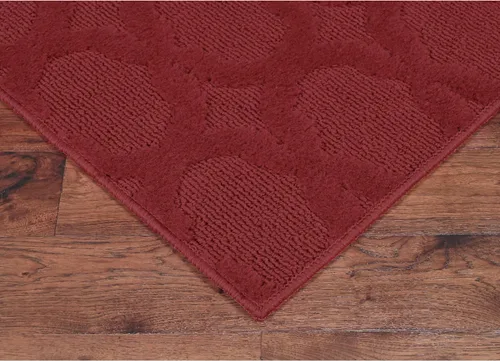 Miniatura 11 de Garland Rug Sparta - Alfombra antideslizante de polipropileno de 2 pies x 12 pies, color negro, ideal para salas de estar y pasillos, elegante