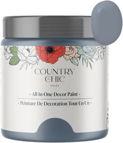 Miniatura 82 de Country Chic Pintura todo en uno estilo tiza para muebles, gabinetes, decoración del hogar, ecológica, acabado mate, imprimación incorporada y capa