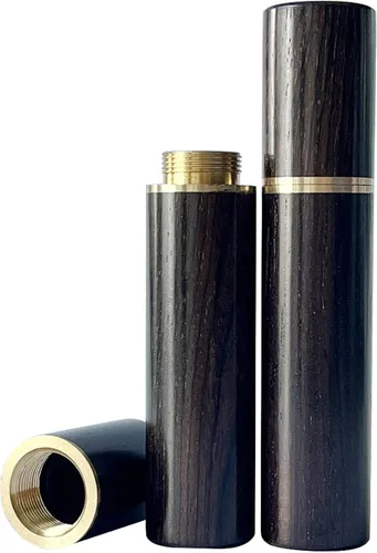 Miniatura 8 de Mini urnas de madera para cenizas, juego de 2 pequeñas urnas de madera, elegantes y portátiles urnas de recuerdo para cenizas humanas conmemorativas