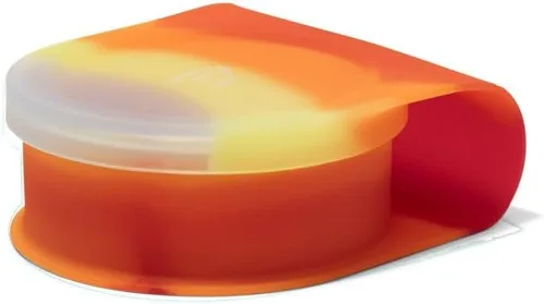 Miniatura 9 de Silipint Cuenco de silicona con tapa Go Go Connected, irrompible, no tóxico, apto para lavavajillas (Aurora, 25 onzas, paquete de 2)