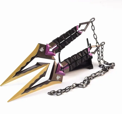 Miniatura 8 de Valorant Champion Karambit Knife Model 2022 Juego de caja de regalo conmemorativa para eventos de juego (caja de regalo, juego de 2)