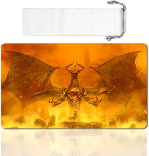 Miniatura 25 de Juego de mesa MTG Playmat Games Tamaño 60X35 cm CCG Compatible para MTG CCG RPG Juego de cartas coleccionables (Ajani Steadfast)