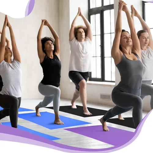 Miniatura 3 de Amylove 12 alfombrillas de yoga a granel de 68 x 24 x 0.12 pulgadas, antideslizantes, para mujeres y hombres, entrenamiento en casa, gimnasio, yoga