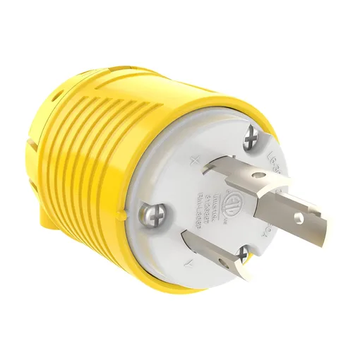Miniatura 11 de RVGUARD extremos de cable de extensión macho y hembra, juego de enchufe y conector de repuesto de hoja recta de 15 A 125 V de servicio pesado, tipo