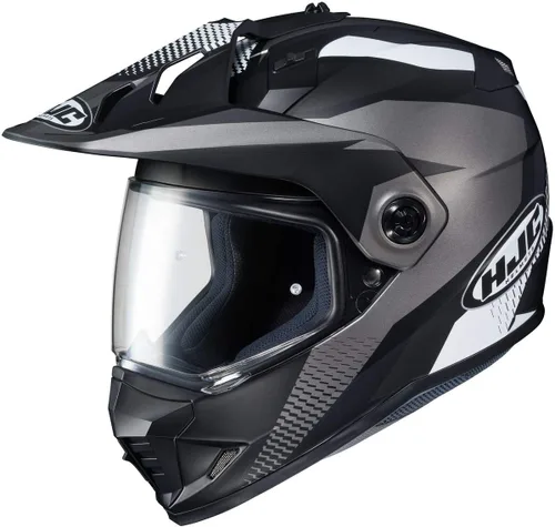 Miniatura 6 de Casco de motocicleta off-road HJC DS-X1 Synergy con protector HJ-27 Pinlock, aprobado por DOT (MC3HSF, XS)