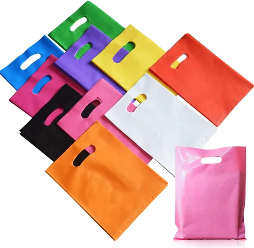Miniatura 10 de Bolsas de Golosinas, 100 PCS 6" x 8" Bolsas de Favor para Fiestas, Bolsas de Agradecimiento, Pequeñas Bolsas de Regalo para Niños, Bolsas de Bolsas