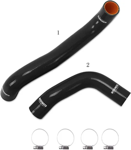 Miniatura 4 de Mishimoto MMHOSE-STI-08BK - Kit de manguera de radiador de silicona para Subaru Impreza WRX/STI 2008-2014, color negro