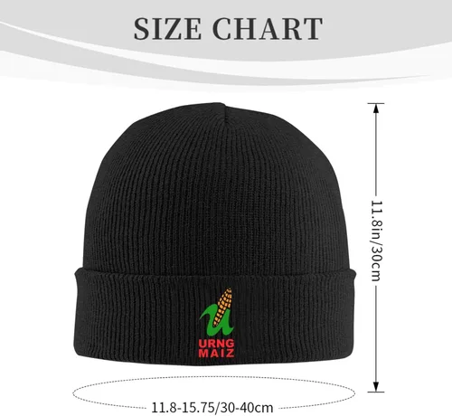 Miniatura 2 de WUTUGY Urng_Maiz Knit Hat Fashion for Unisex Warm Cute Beanie Hat