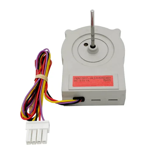 Miniatura 3 de EAU63923601 Motor del ventilador del condensador del refrigerador para las piezas de repuesto del refrigerador LG Haier, el motor del ventilador