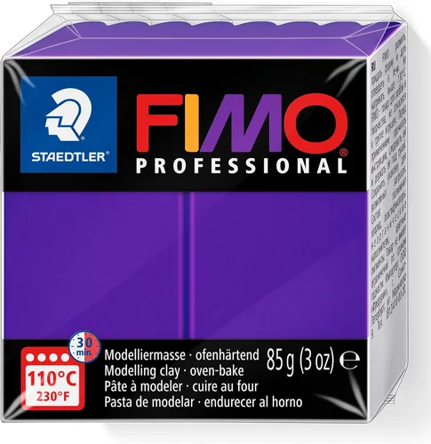 Staedtler Fimo Professional arcilla polimérica suave, 3 onzas, lila