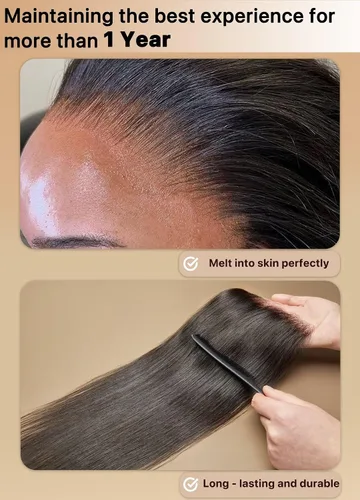 Miniatura 4 de Triippy Raw Hair 13x4 HD Lace Closure Body Wave #613 Blonde Color More Less Shedding than Regular Virgin Hair,0.10mm Ultra-Thin 13x4 Swiss Real HD