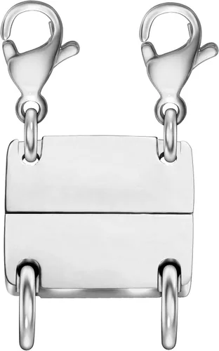 Miniatura 11 de Clysoru Collar con cierres y cierres para mujer, oro y plata, múltiples para separador en capas, cuentas extensoras de cadena, collares y pulseras