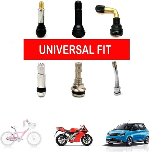 Miniatura 2 de Hisport Reemplazo para Ki/a Tapón de vástago 4 unids Universal Car Tire Valve Stem Caps Air Cover Car Accessories Hex 016 Negro Stem Cover