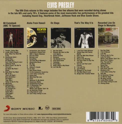 Miniatura 2 de Elvis Presley Original Album Classics