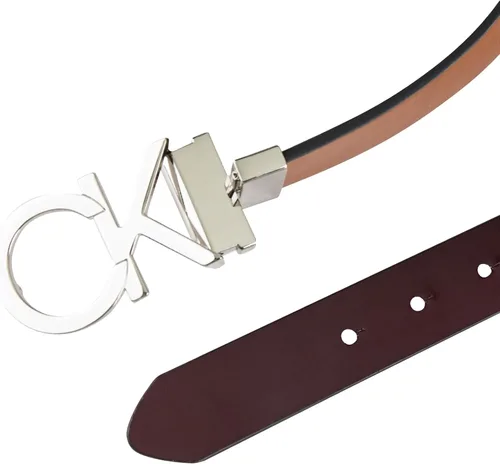 Miniatura 5 de Calvin Klein Women's Two-in-one Reversible Ck Monogram Plaque Buckle