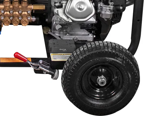 Miniatura 5 de Simpson Lavadora a Presión de Gas de Limpieza de 4000 PSI, Lavadora a Presión de 4.0 GPM para Uso con Agua Caliente, Motor Honda GX390, Manguera