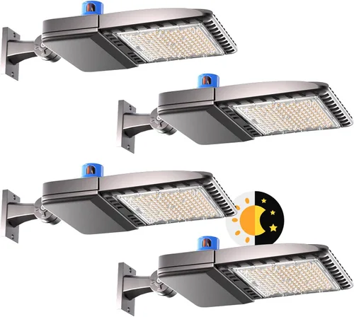 Miniatura 13 de Iluminación de estacionamiento LED de 320W (350 * 1W) (48000Lm Eqv 1200W HID/HPS) 150LM/W Luces de estacionamiento de montaje en brazo al aire libre