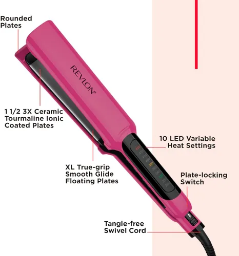 Miniatura 2 de Revlon - Plancha plana, alisadora y rizadora
