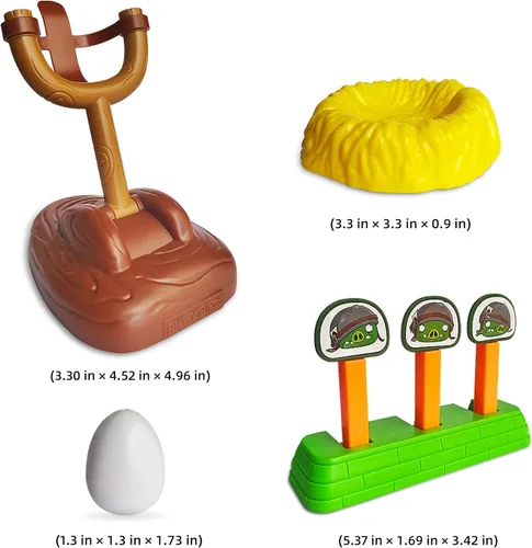 Miniatura 4 de ROLOSO Juguetes de Angry Birds con Licencia Recién Lanzados Conjuntos de Juego Construir y Lanzar Ladrillos de Construcción Conjuntos de Bloques