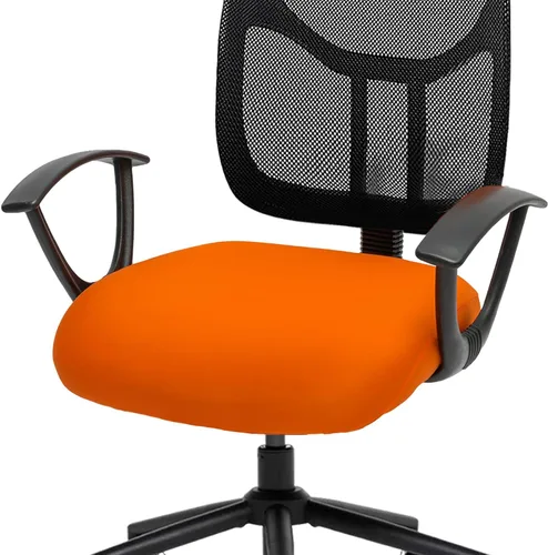 Miniatura 30 de Fundas elásticas para asiento de silla de oficina de escritorio - Funda universal de spandex para silla de computadora - Fundas removibles lavables