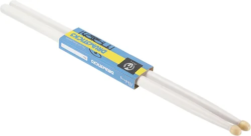 Miniatura 13 de PATIKIL Baquetas de madera de arce antideslizante 7A negro 1 par para percusión de instrumentos musicales