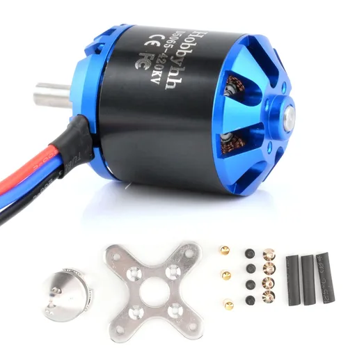 Miniatura 9 de DIAMONDDYNAMICS Hobbyhh - Motor sin escobillas, 3530 1100kv de metal duradero, motor sin escobillas de alta eficiencia, compatible con bricolaje RC