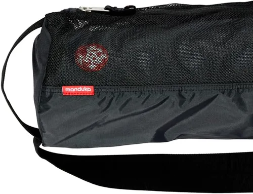 Miniatura 3 de Manduka Breathe Easy - Bolsa de transporte para esterilla de yoga con cremallera completa, con bolsillo, correa ajustable, adecuada para la mayoría